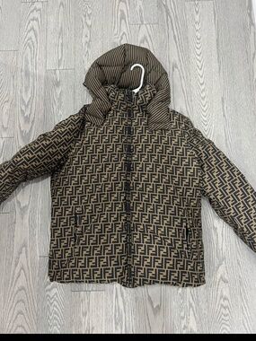 Fendi parka reversible